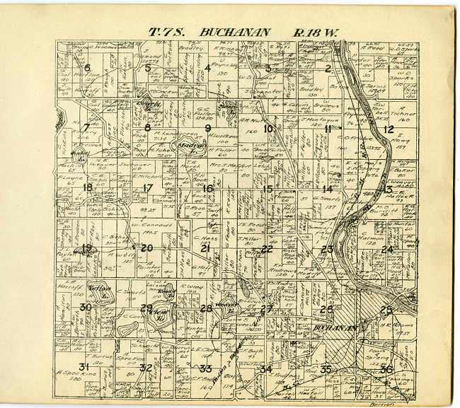 Buchanan, Township 7S Range 18W