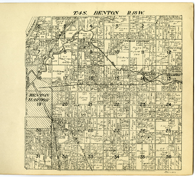 Benton, Township 4S Range 18W