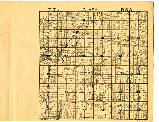 Clark, Township 17N Range 3W