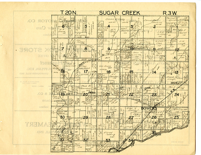 Sugar Creek, Township 20N Range 3W