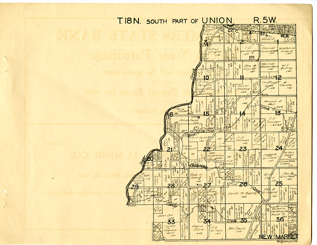 South Part of Union, Township 18N Range 5W