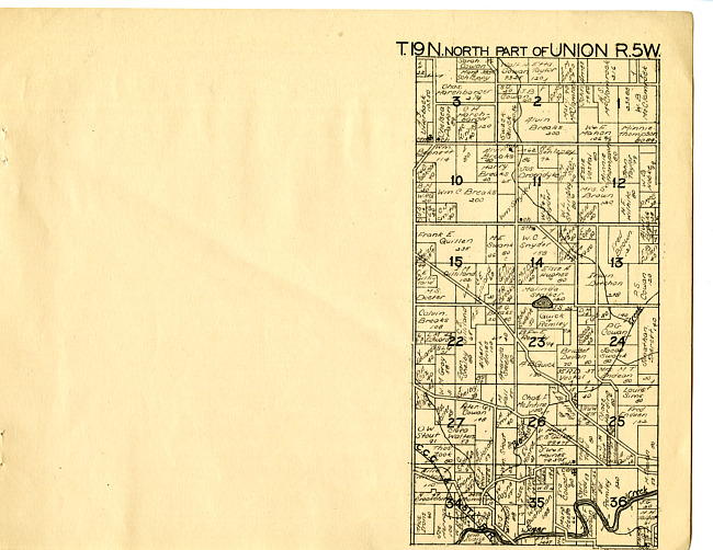 North Part of Union, Township 19N Range 5W