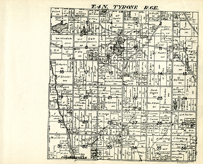 Tyrone, Township 4N Range 6E