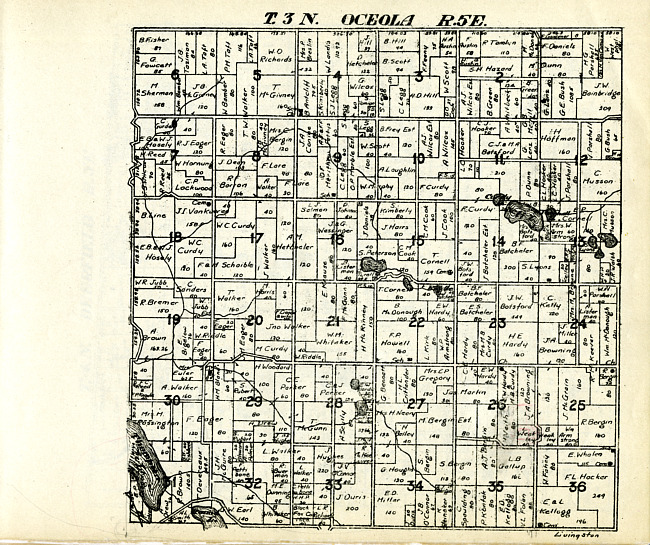 Oceola, Township 3N Range 5E