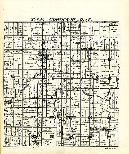 Cohoctah, Township 4N Range 4E