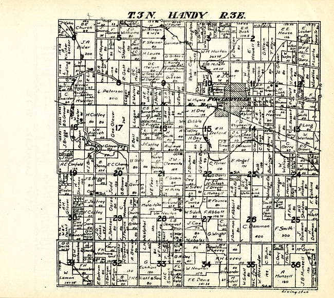 Handy, Township 3N Range 3E