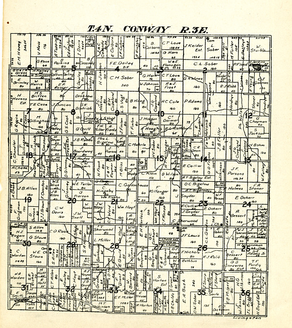 Conway, Township 4N Range 3E