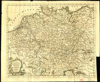 A compleat map of Germany comprehending in one view the different seats of the present war, 1759