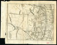 A map of the Surrey side the Thames : from Westminster Bridge to the Borough : with a plan for laying out the roads to Blackfryars Bridge