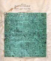 Map of Bloomingdale : Township 1 South, Range 14 West