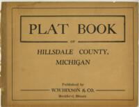 Plat book of Hillsdale County, Michigan