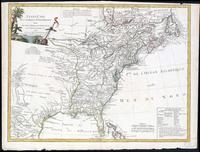 Etats-Unis de l'Amérique Septentrionale avec les isles Royale, de Terre Neuve, de St. Jean, l'Acadie & c 1785