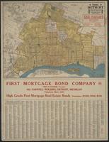 Federal map of Detroit and environs : showing all new streets and changes (over 600) as recently passed by the Common Council, new car lines, Penn. Detroit Ry. etc