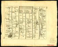 A map of the roads from London thro' Oxford, Worcester &c. to Aberistwith : The road from Bristol to Exeter