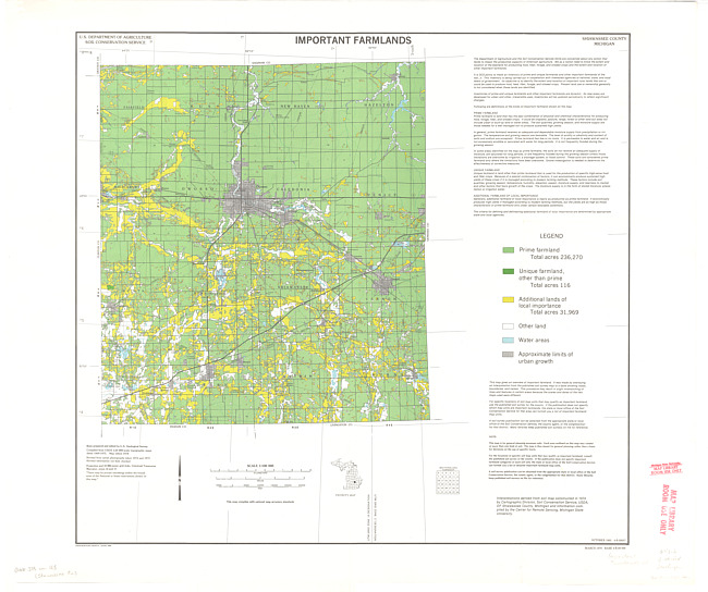 Important farmlands, Shiawassee County, Michigan