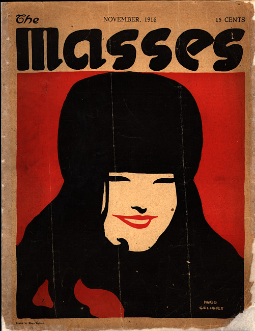 The Masses. (1916 November), Front and back covers