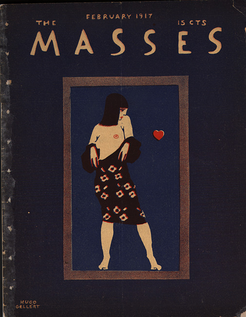 The Masses. (1917 February), Front and back covers