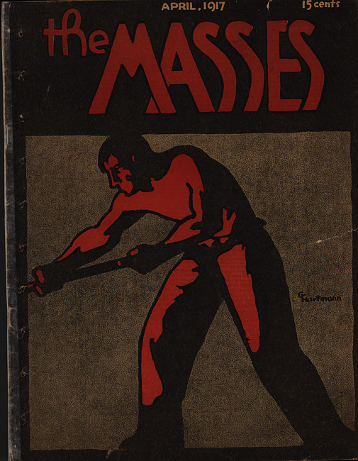 The Masses. (1917 April), Front and back covers