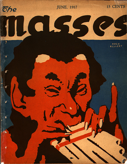 The Masses. (1917 June), Front and back covers
