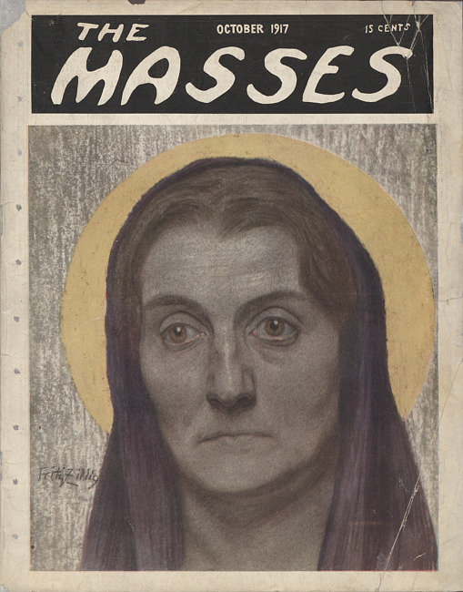 The Masses. (1917 October), Front and back covers