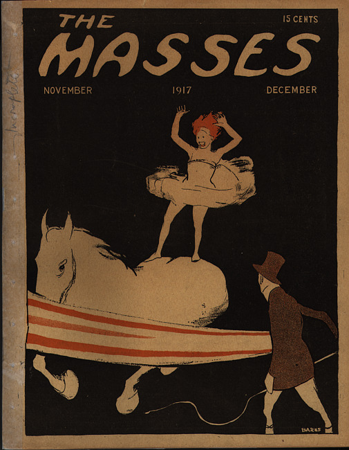 The Masses. (1917 November/December), Front and back covers