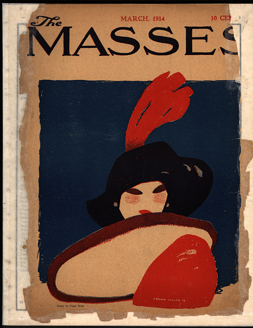 The Masses. (1914 March), Front and back covers