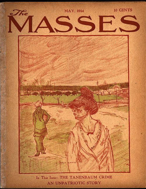 The Masses. (1914 May), Front and back covers