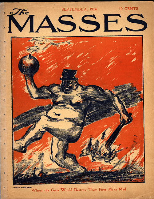 The Masses. (1914 September), Front and back covers
