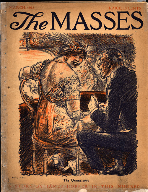 The Masses. (1913 March), Front and back covers