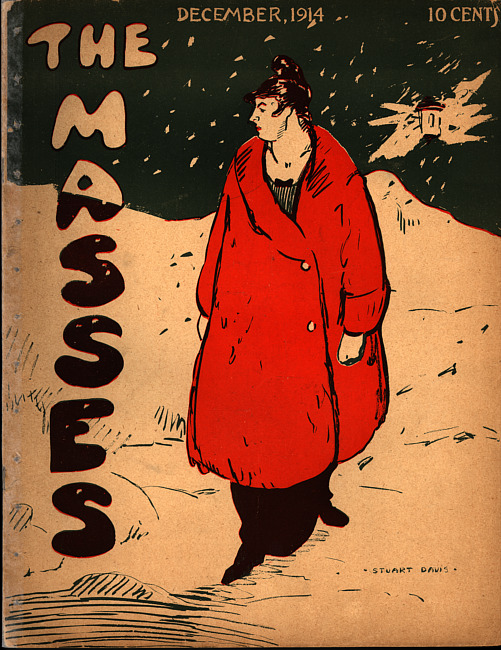 The Masses. (1914 December), Front and back covers