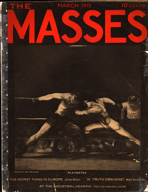 The Masses. (1915 March), Front and back covers