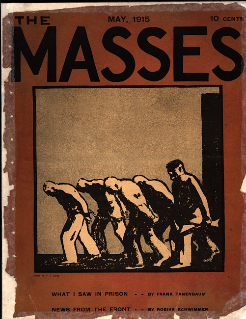 The Masses. (1915 May), Front and back covers