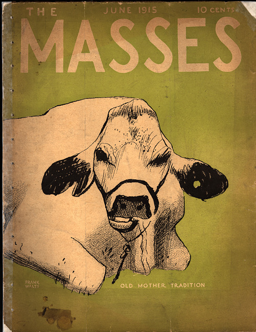 The Masses. (1915 June), Front and back covers
