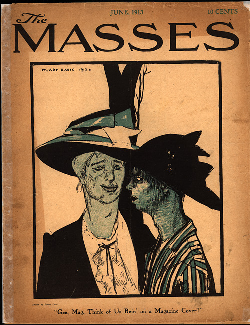 The Masses. (1913 June), Front and back covers