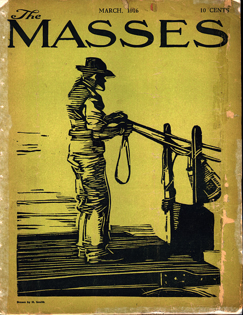 The Masses. (1916 March), Front and back covers