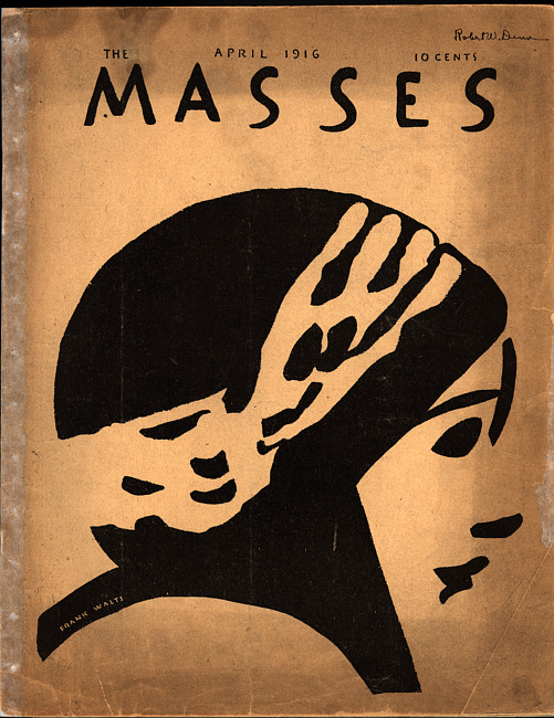 The Masses. (1916 April), Front and back covers