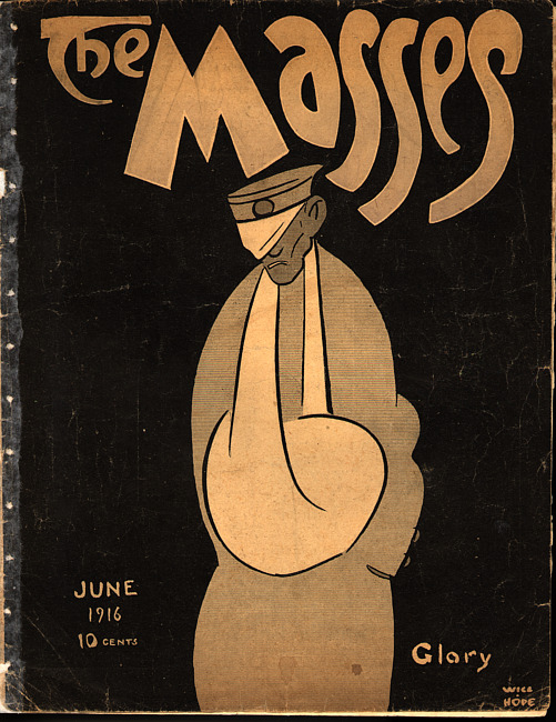 The Masses. (1916 June), Front and back covers
