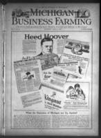 Michigan business farming. Vol. 5 no. 39 (1918 June 1)