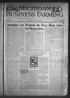 Michigan business farming. Vol. 6 no. 6 (1918 October 12)