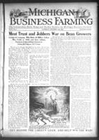 Michigan business farming. Vol. 5 no. 6 (1917 October 13)