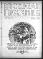 Michigan farmer and livestock journal. Vol. 147 no. 22 (1916 November 25)