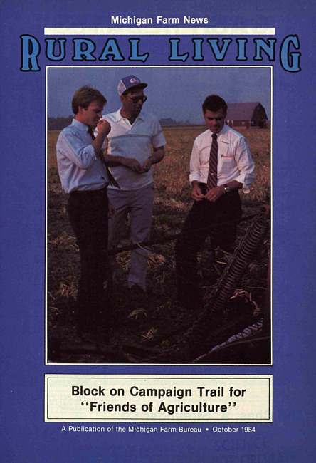Rural living : Michigan farm news. (1984 October)