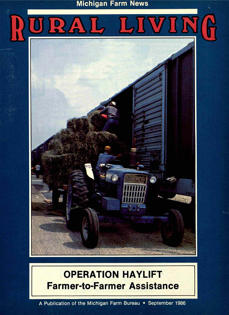 Rural living : Michigan farm news. (1986 September)