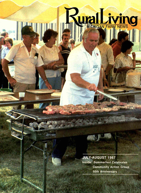 Rural living : Michigan farm news. (1987 July)