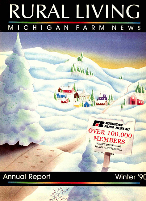 Rural living : Michigan farm news. (1990 Winter)