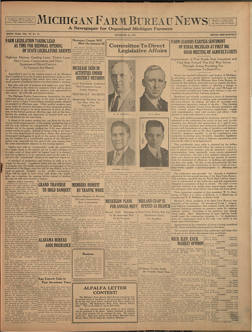Michigan Farm Bureau news. (1928 December 28)