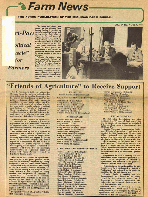Farm news. (1978 July)