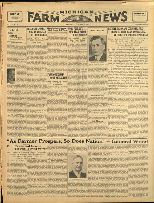 Michigan farm news. (1936 January 4)