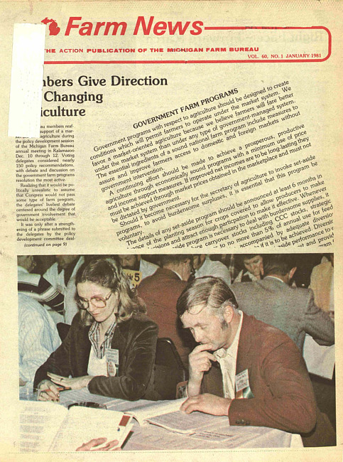 Farm news. (1981 January)