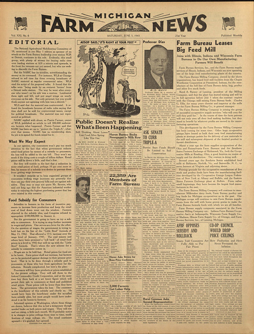 Michigan farm news. (1943 June 5)